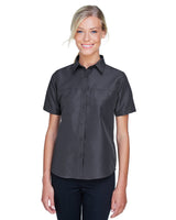 M580W-Harriton-DARK CHARCOAL-Harriton-Woven Shirts-1