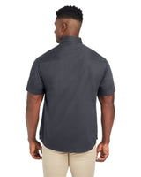 M585-Harriton-DARK CHARCOAL-Harriton-Woven Shirts-2