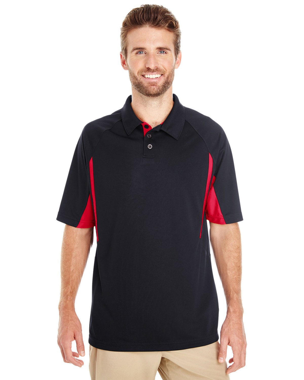 222530-Holloway-BLACK/ SCARLET-Holloway-Polos-1