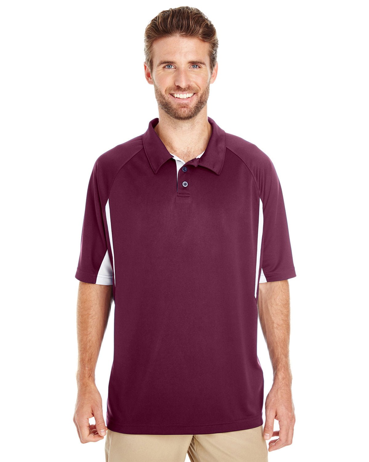 222530-Holloway-MAROON/ WHITE-Holloway-Polos-1