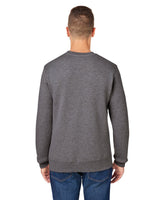 8424JA-J America-CHARCOAL HEATHER-J America-Sweatshirts-2