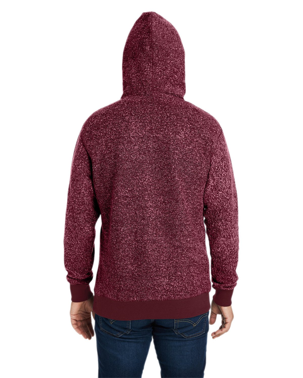 8711JA-J America-BURGUNDY SPECK-J America-Sweatshirts-2