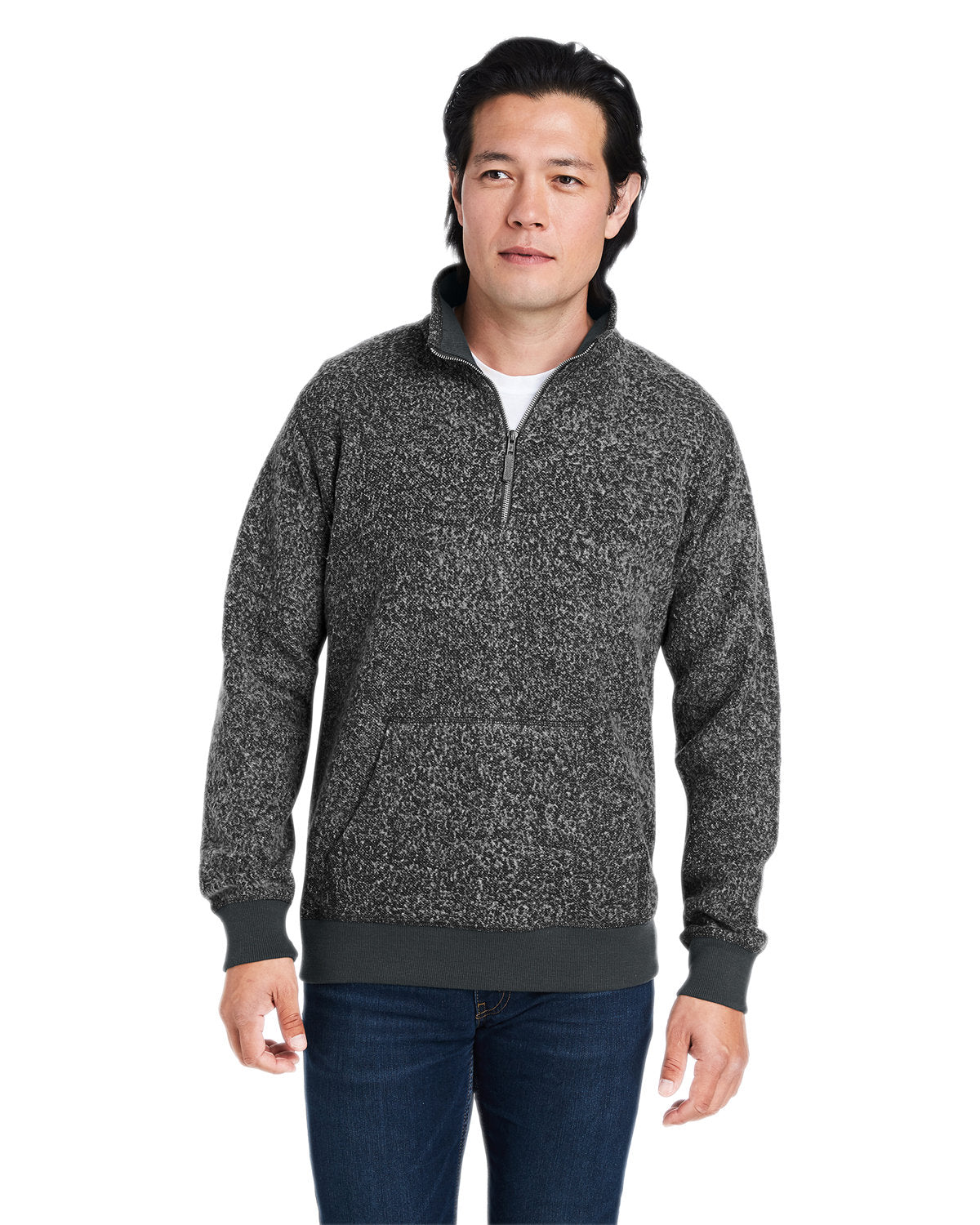 8713JA-J America-CHARCOAL SPECK-J America-Sweatshirts-1