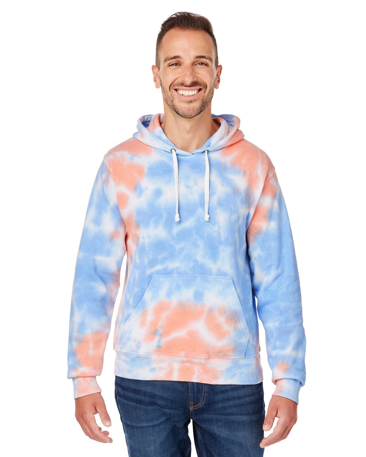 8861JA-J America-SUNSET TIE DYE-J America-Sweatshirts-1