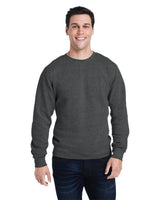 8870JA-J America-BLACK TRIBLEND-J America-Sweatshirts-1