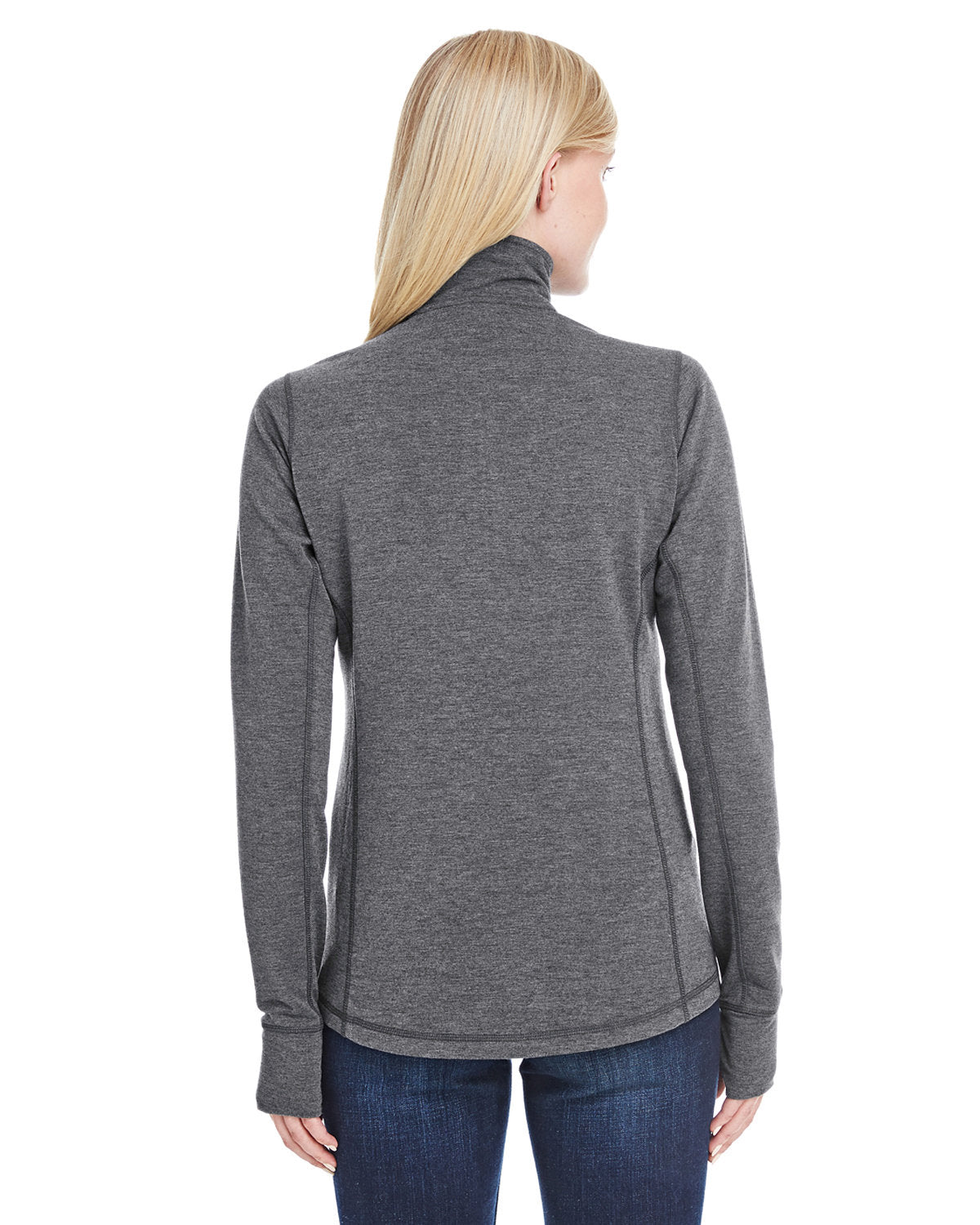 JA8433-J America-CHARCOAL TRBLND-J America-Sweatshirts-2