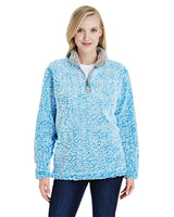 JA8451-J America-SAPPHIRE HEATHER-J America-Fleece Jackets-1