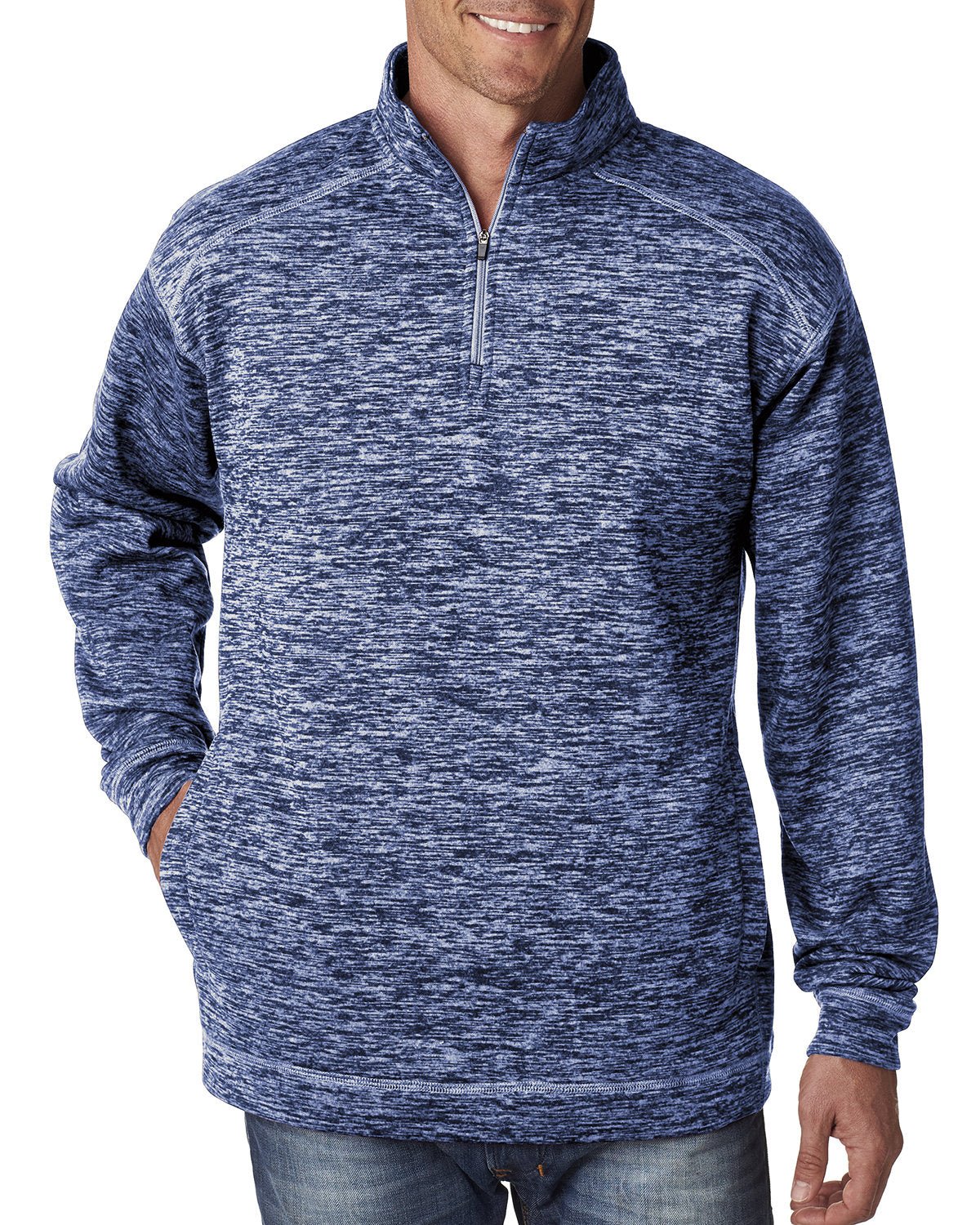 JA8614-J America-NAVY FLECK-J America-Sweatshirts-1