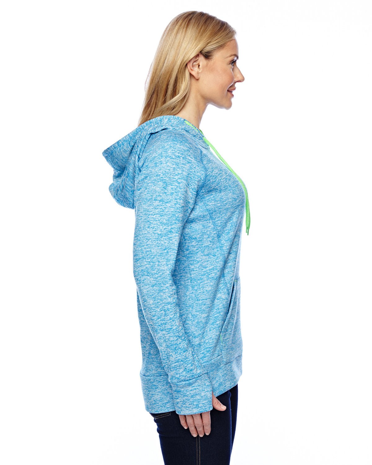 JA8616-J America-EL BLU FLK/ N GR-J America-Sweatshirts-3