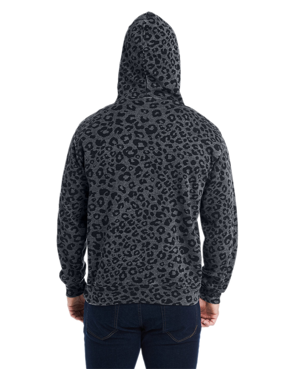 JA8871-J America-BLK LEOPARD TRBL-J America-Sweatshirts-2