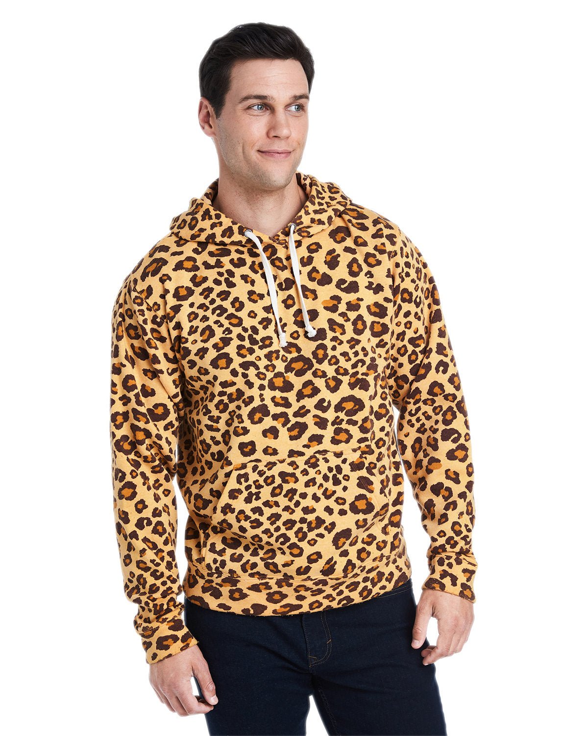 JA8871-J America-LEOPARD TRIBLEND-J America-Sweatshirts-1