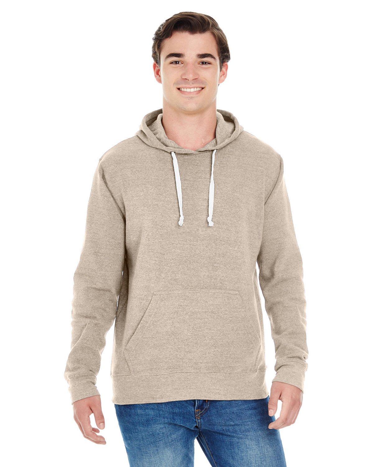 JA8871-J America-OATMEAL TRIBLEND-J America-Sweatshirts-1