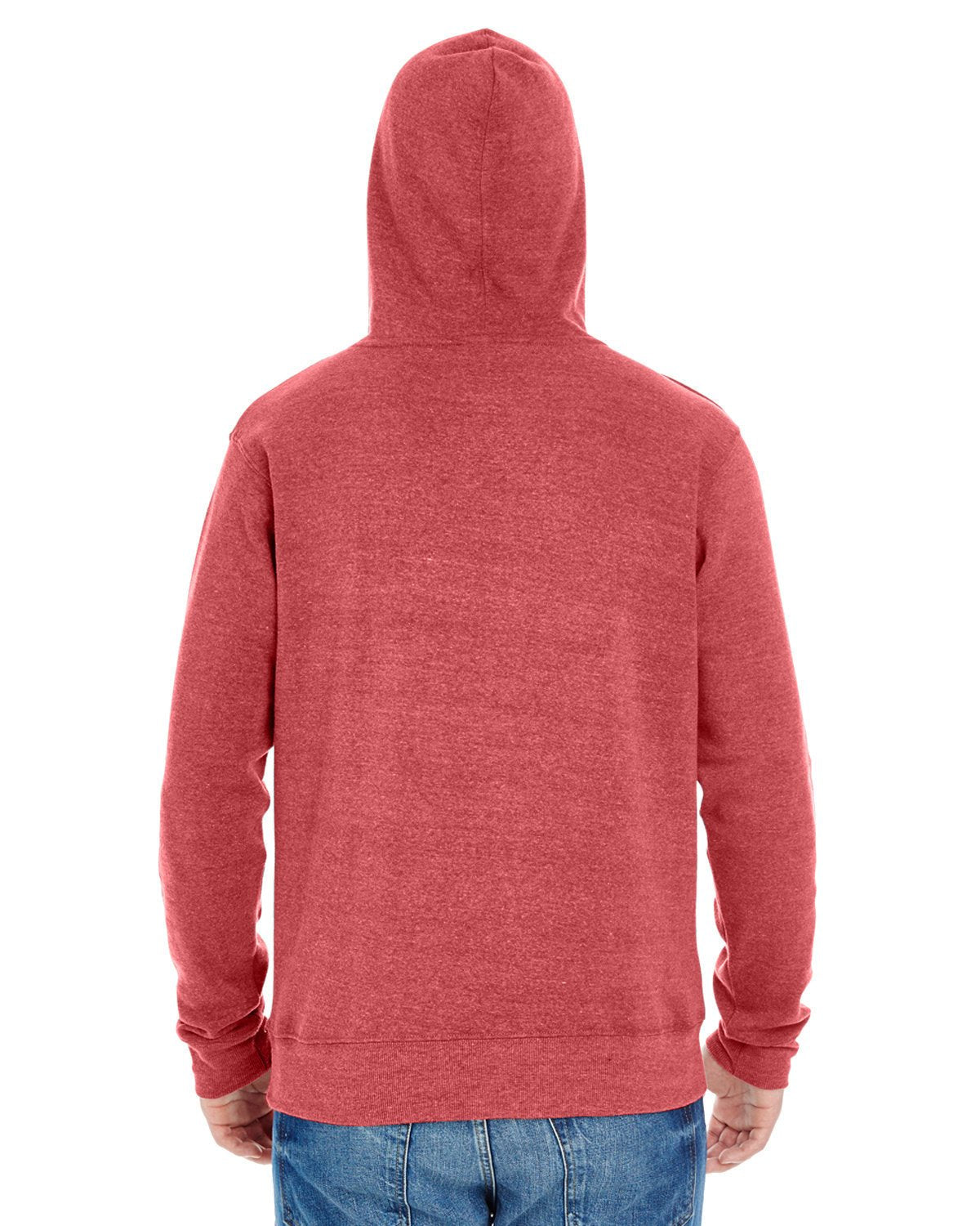 JA8871-J America-RED TRIBLEND-J America-Sweatshirts-2