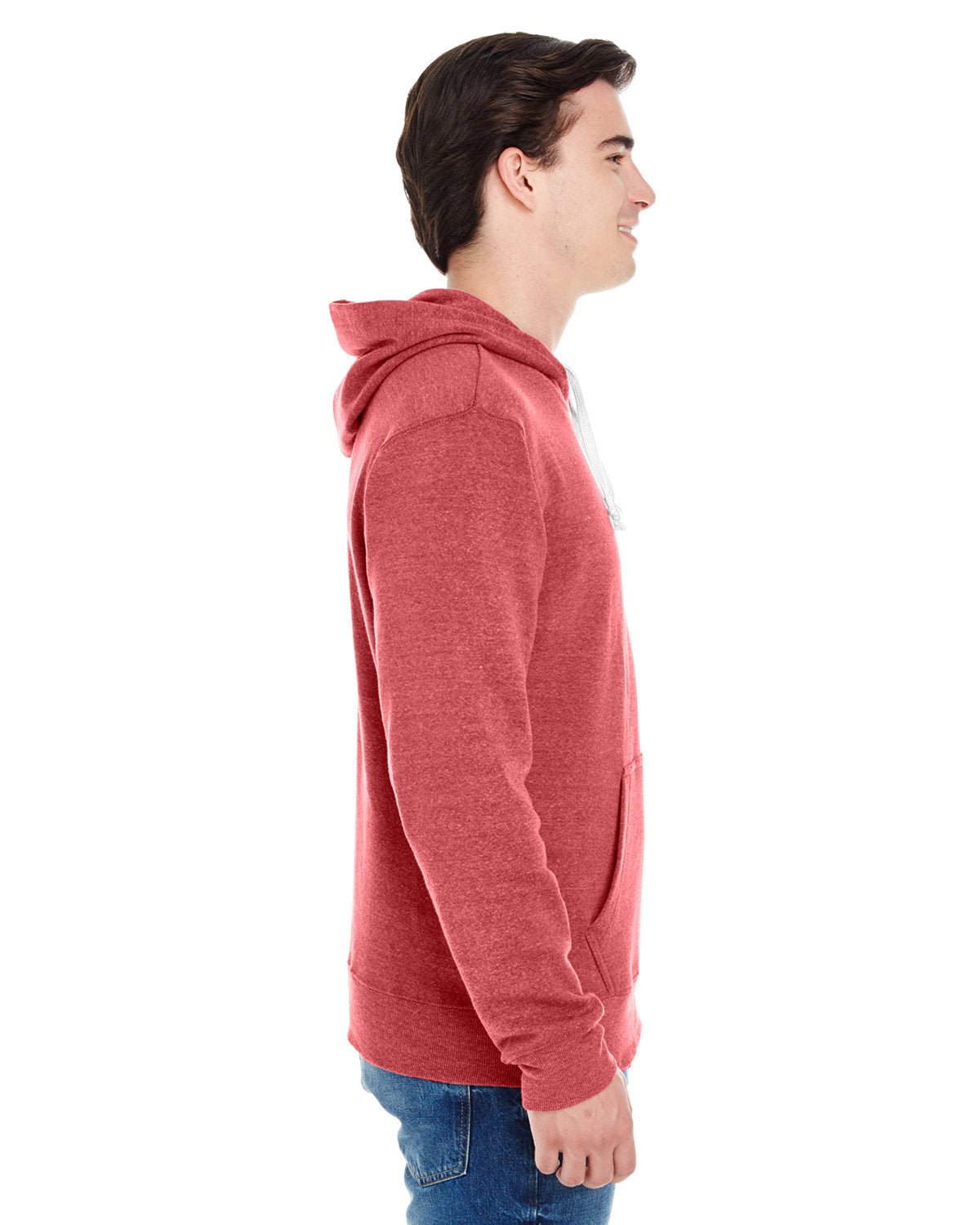 JA8871-J America-RED TRIBLEND-J America-Sweatshirts-3