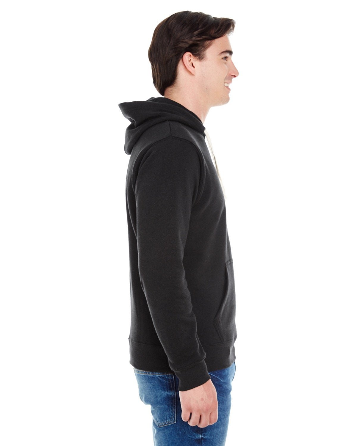 JA8871-J America-SOLID BLK TRBLND-J America-Sweatshirts-3