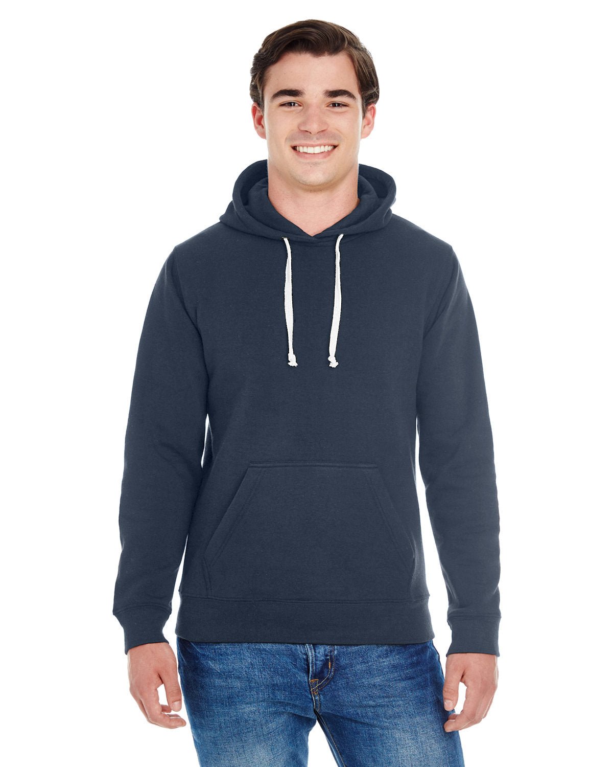 JA8871-J America-TRUE NAVY TRBLND-J America-Sweatshirts-1