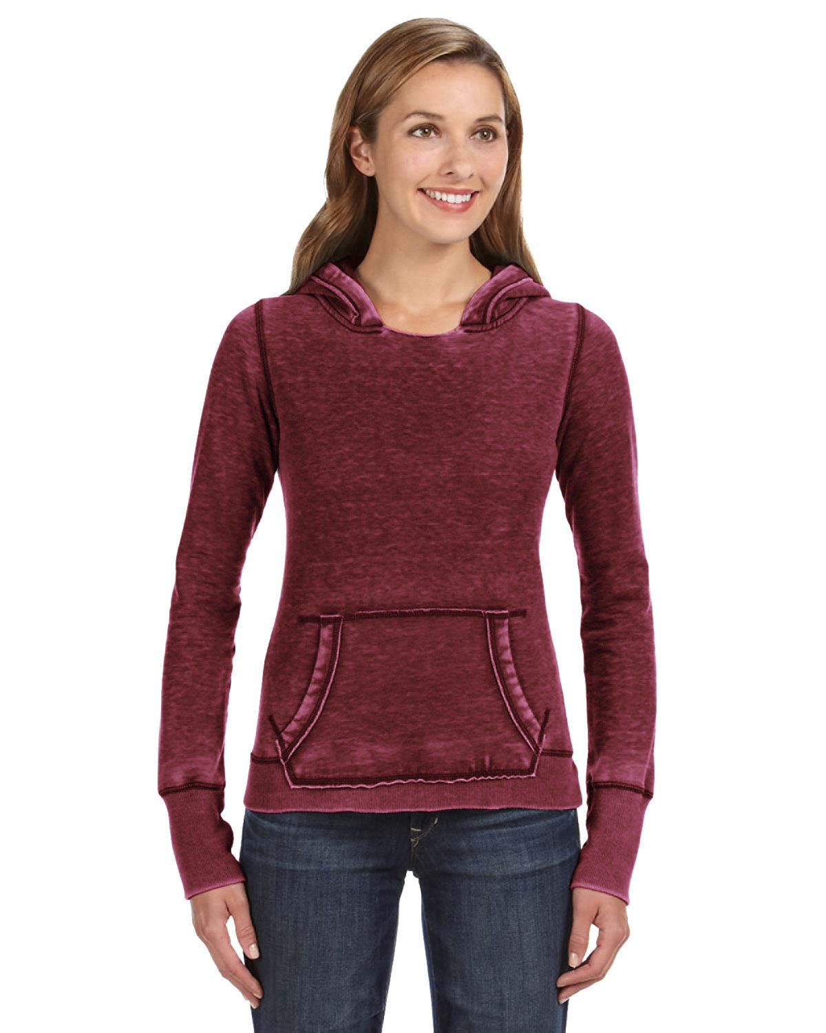 JA8912-J America-TWISTED BORDEAUX-J America-Sweatshirts-1