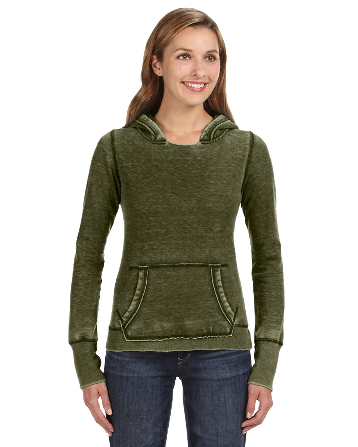 JA8912-J America-TWISTED OLIVE-J America-Sweatshirts-1