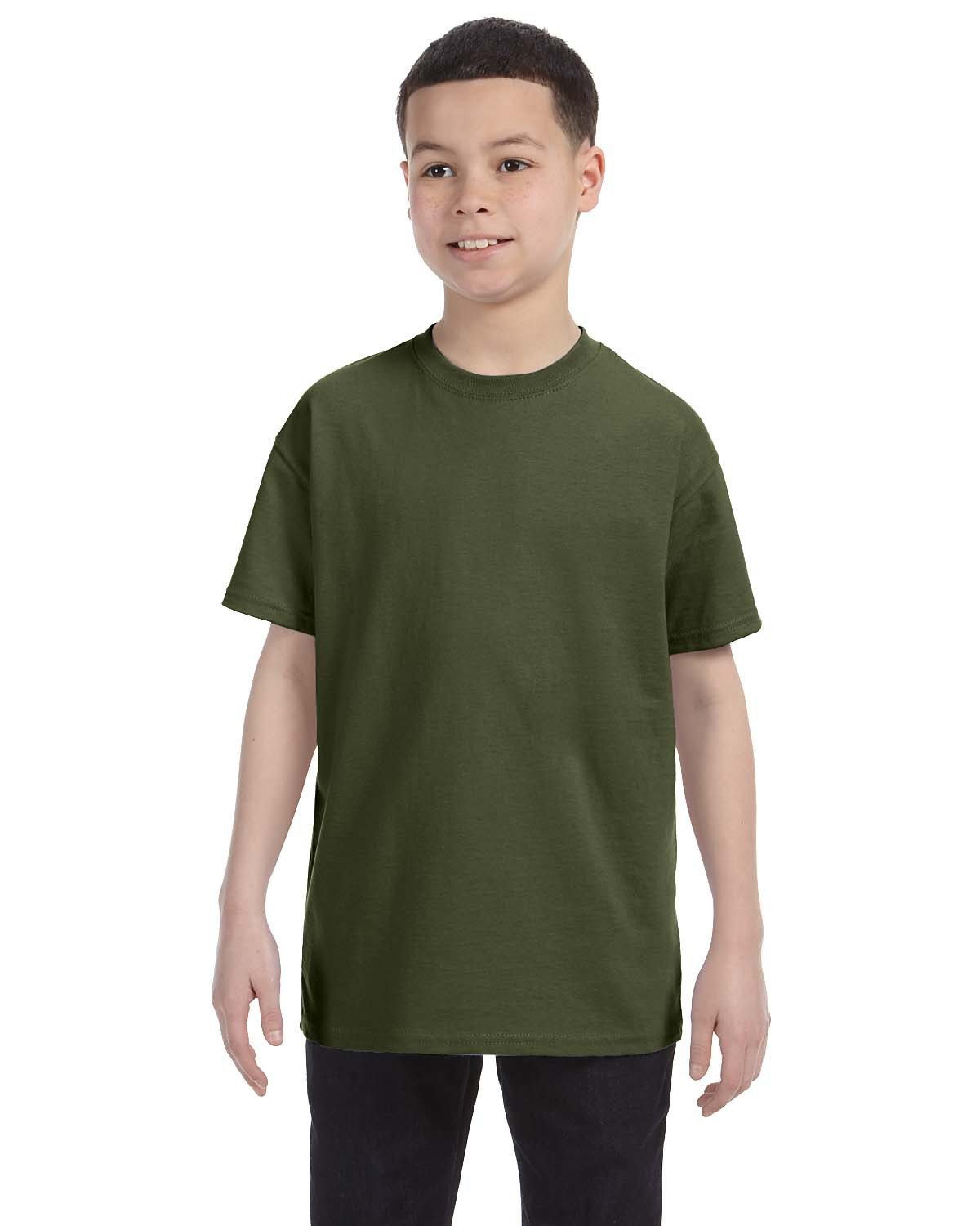 29B-Jerzees-MILITARY GREEN-Jerzees-T-Shirts-1