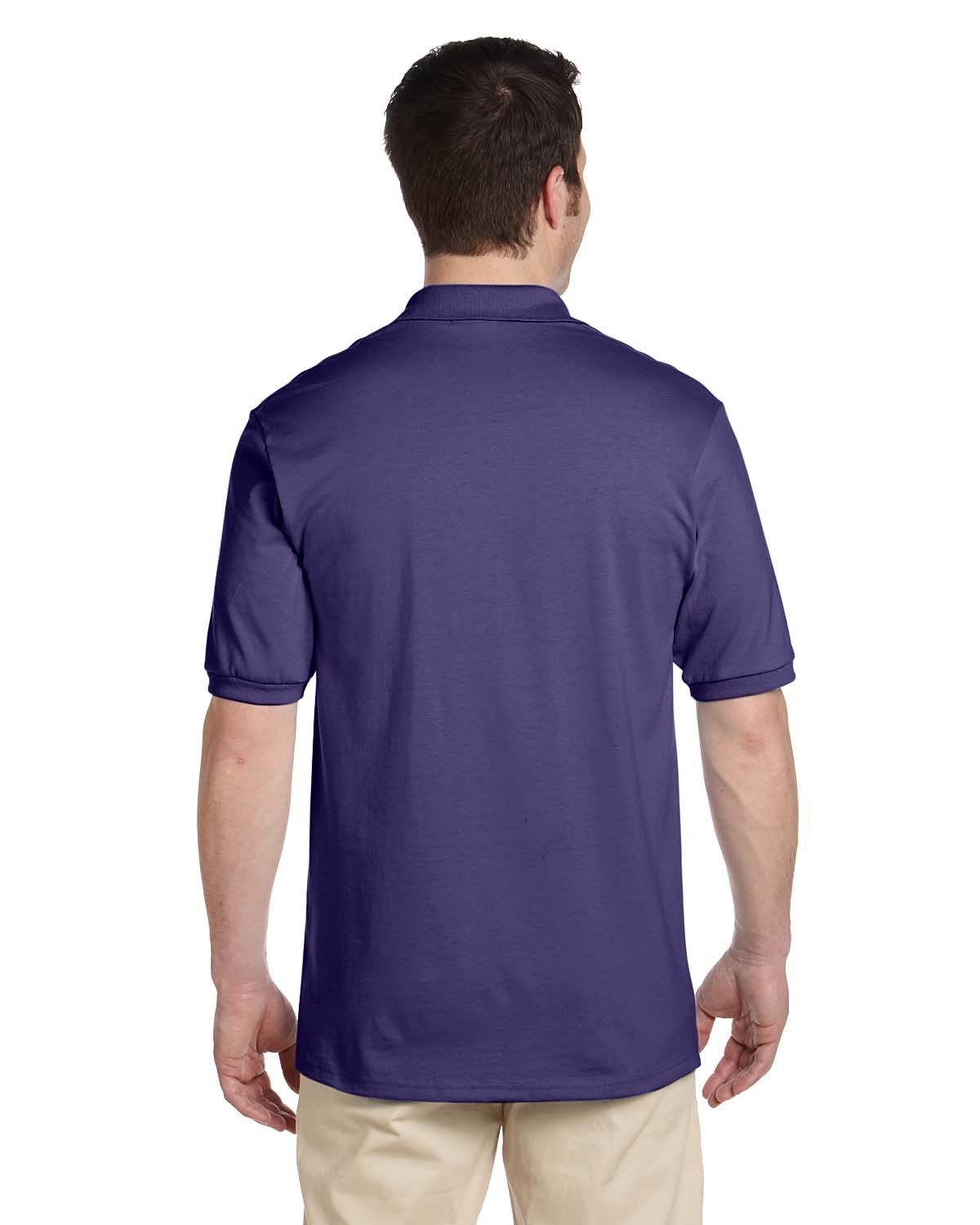 437-Jerzees-DEEP PURPLE-Jerzees-Polos-2