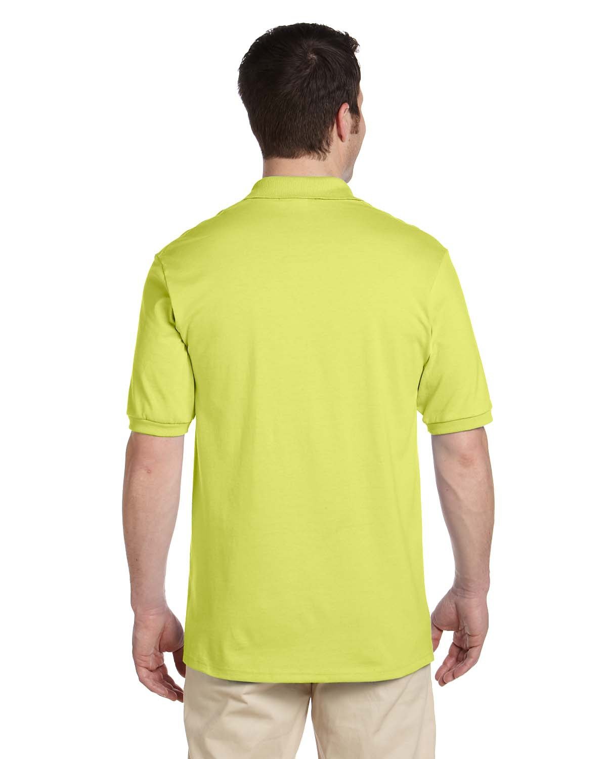 437-Jerzees-SAFETY GREEN-Jerzees-Polos-2