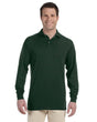 437ML-Jerzees-FOREST GREEN-Jerzees-Polos-1