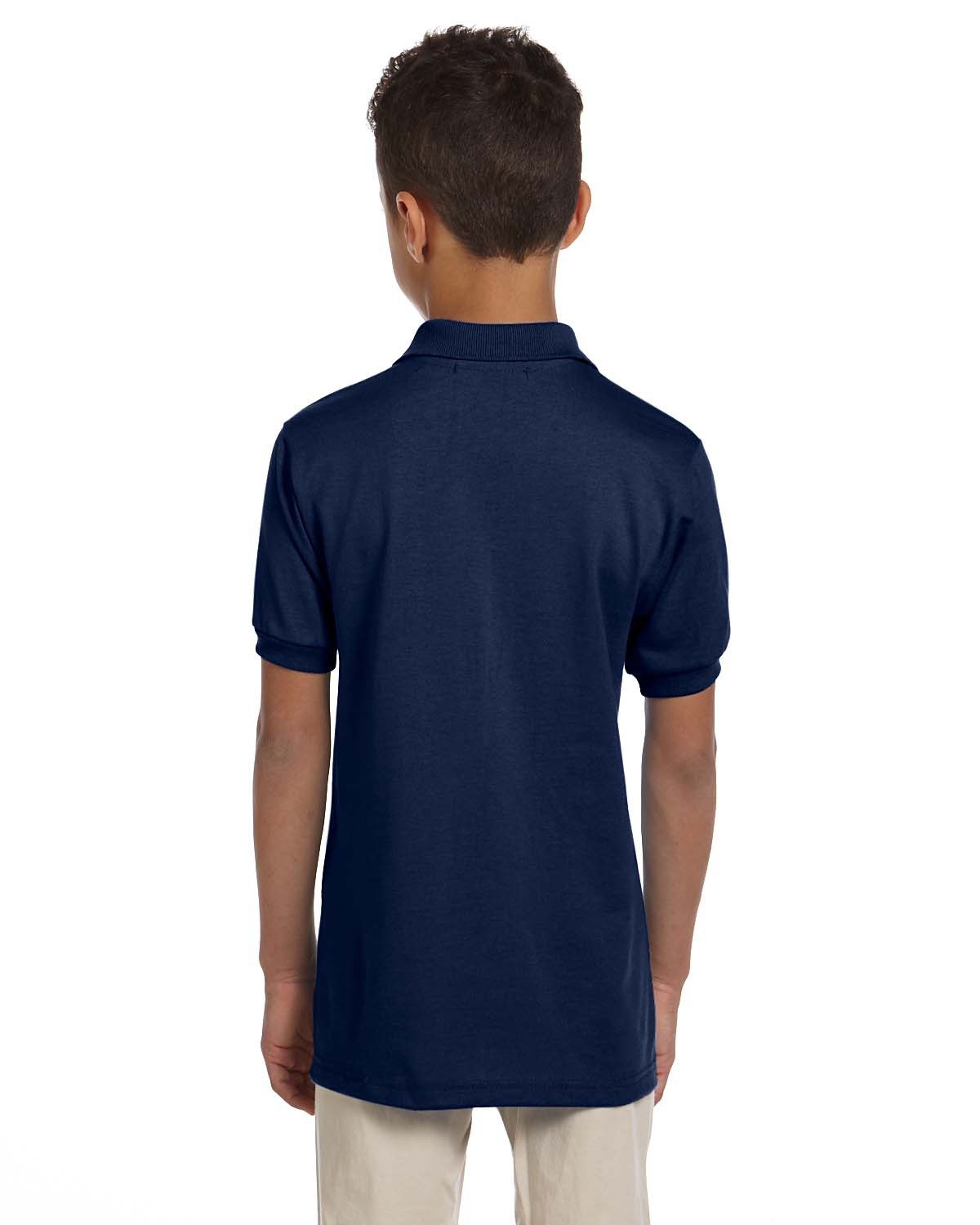 437Y-Jerzees-J NAVY-Jerzees-Polos-2