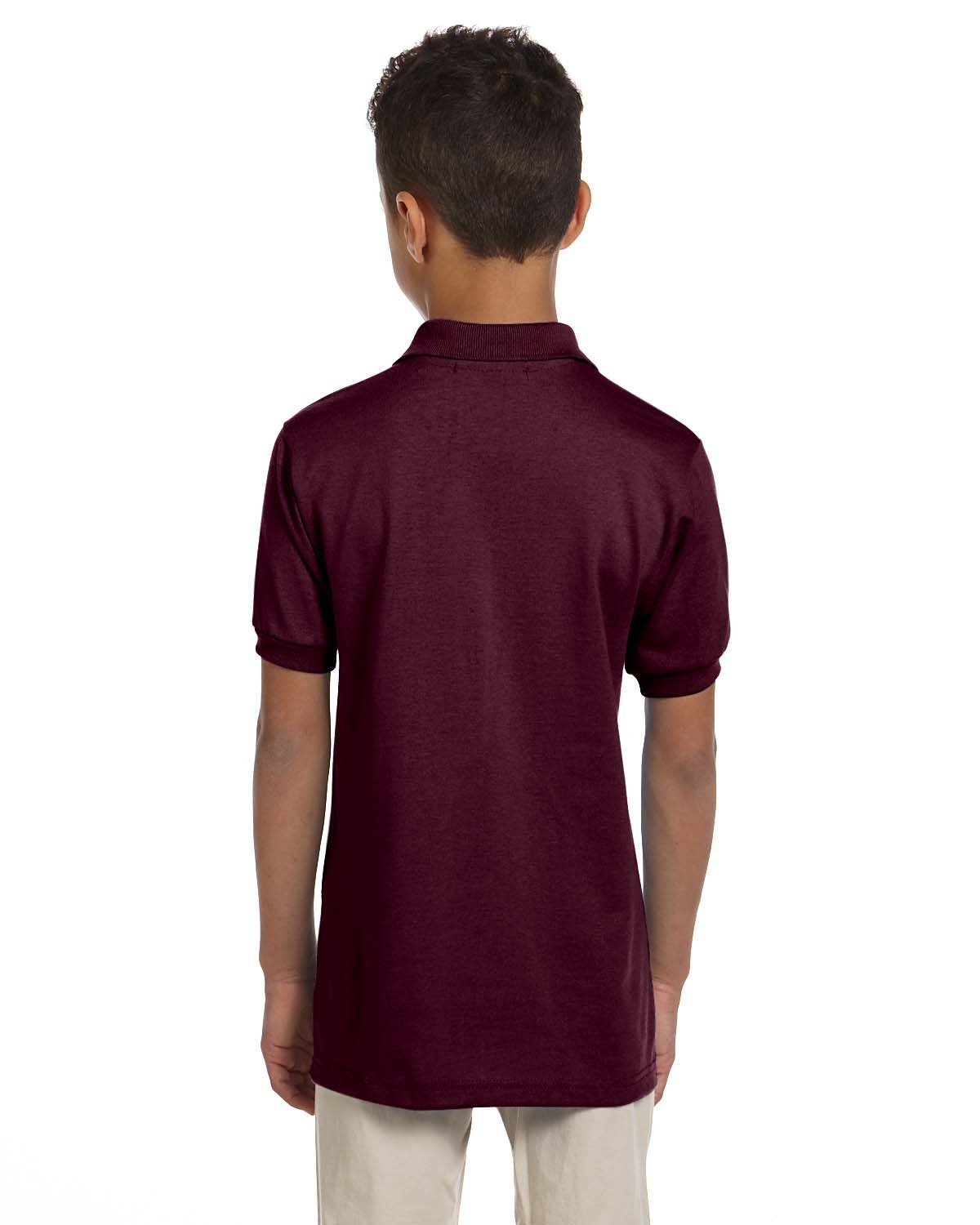 437Y-Jerzees-MAROON-Jerzees-Polos-2