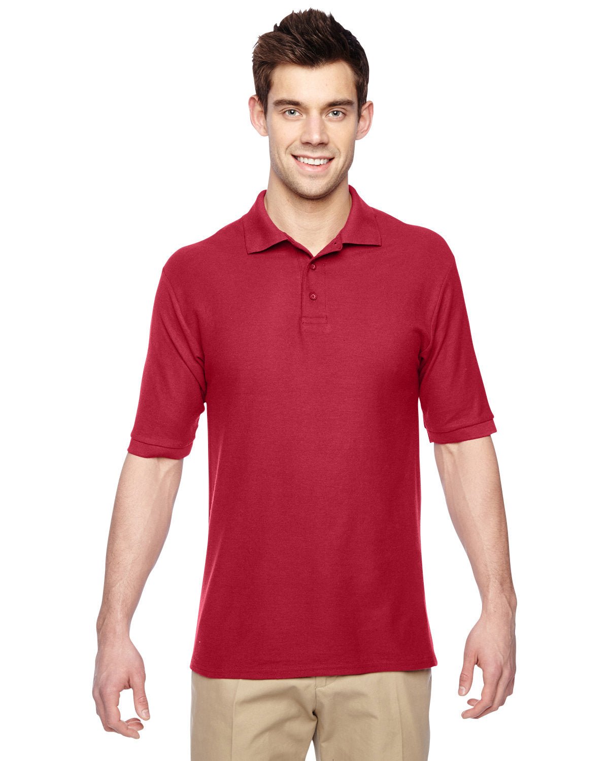 537MSR-Jerzees-TRUE RED-Jerzees-Polos-1