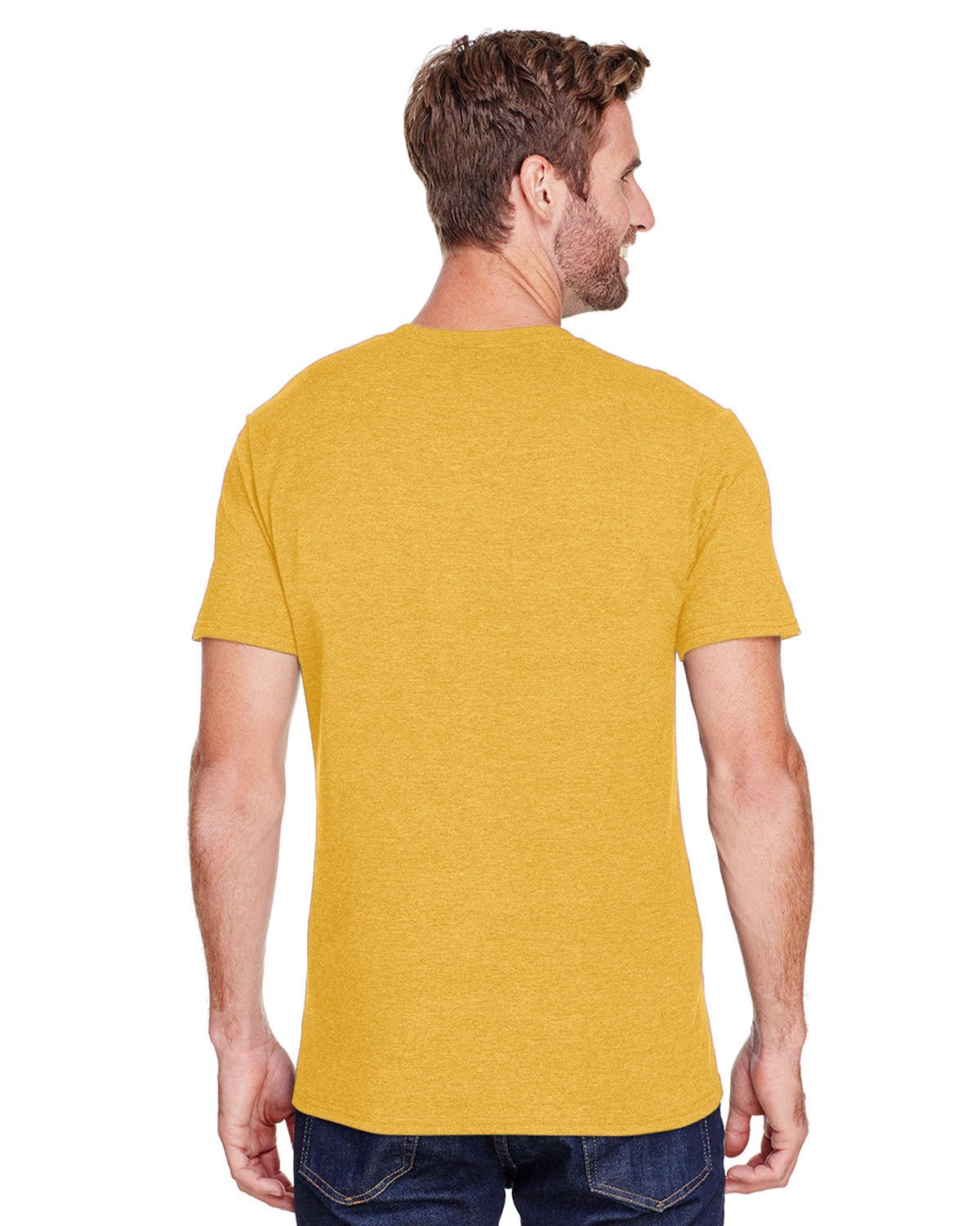 560MR-Jerzees-MUSTARD HEATHER-Jerzees-T-Shirts-2