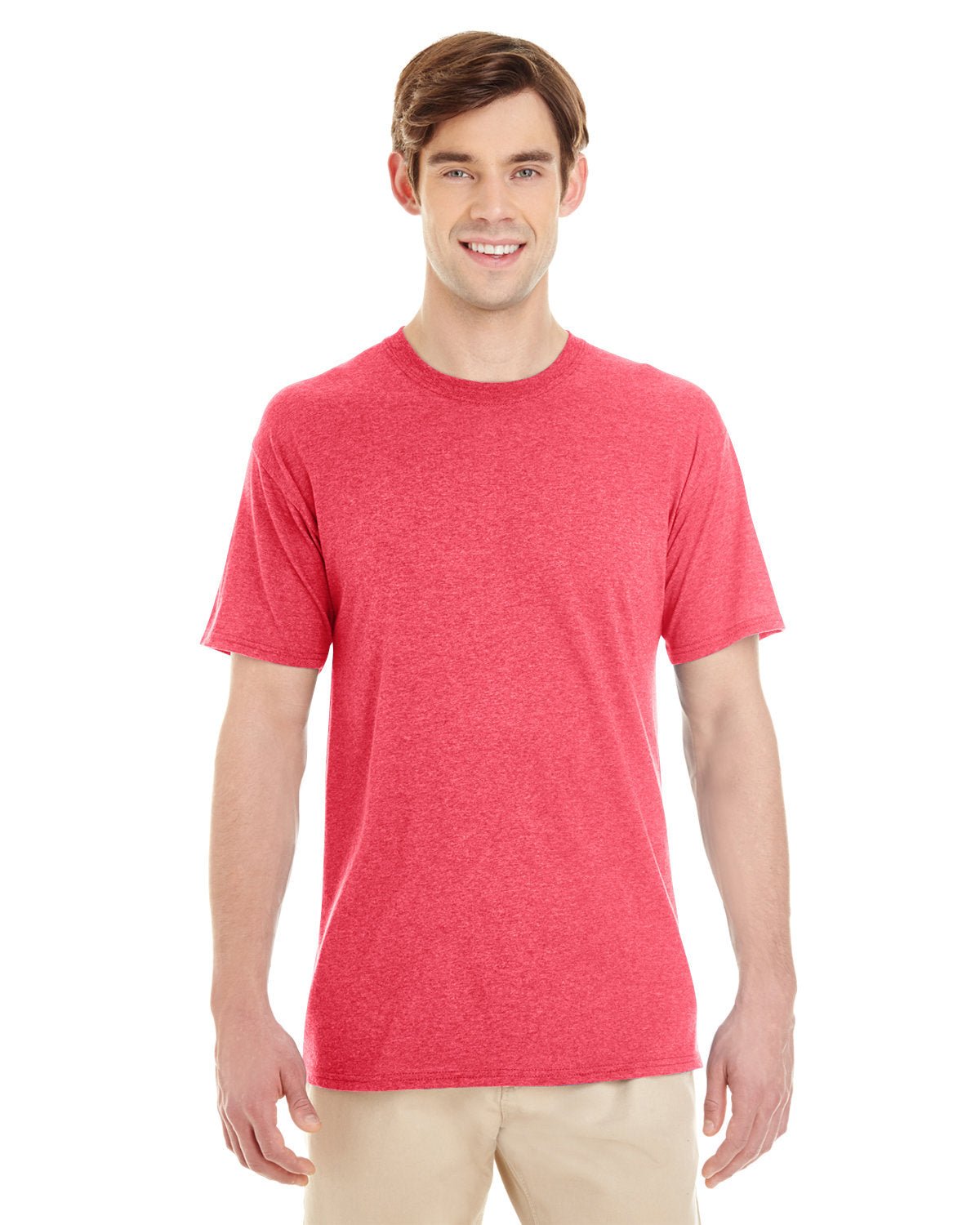 601MR-Jerzees-FIERY RED HTHR-Jerzees-T-Shirts-1