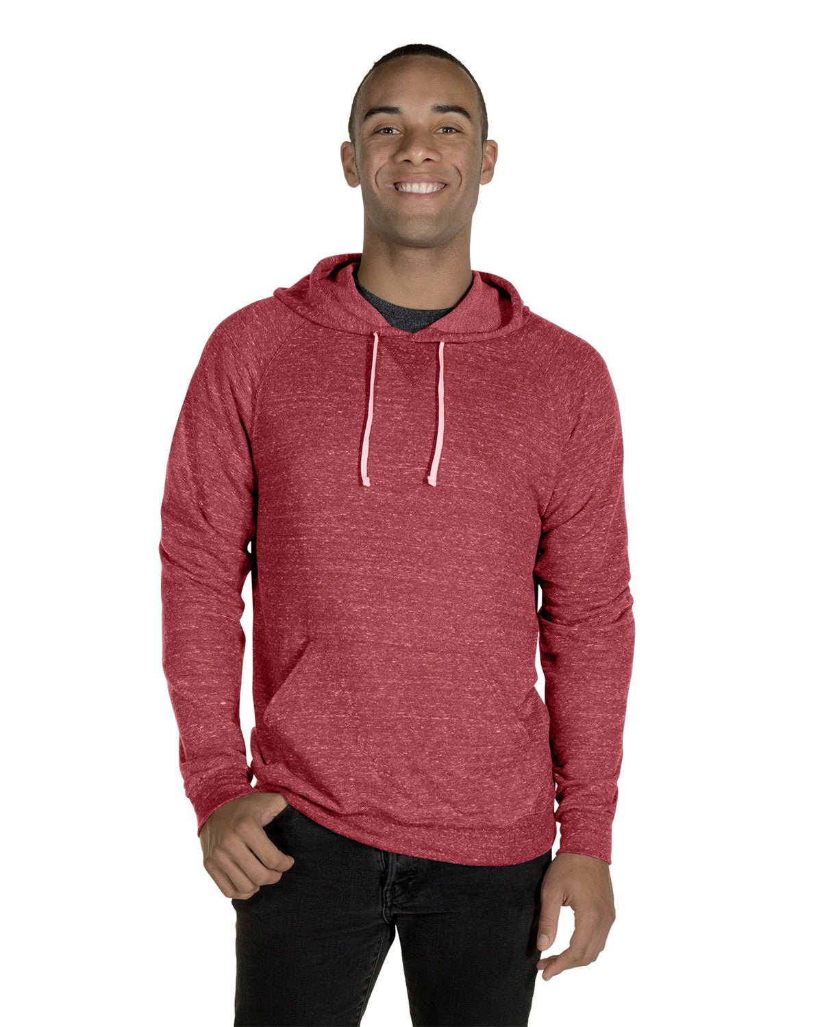 90MR-Jerzees-RED SNOW HEATHER-Jerzees-Sweatshirts-1