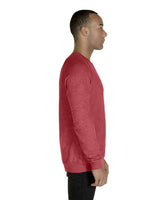 91MR-Jerzees-RED SNOW HEATHER-Jerzees-Sweatshirts-3