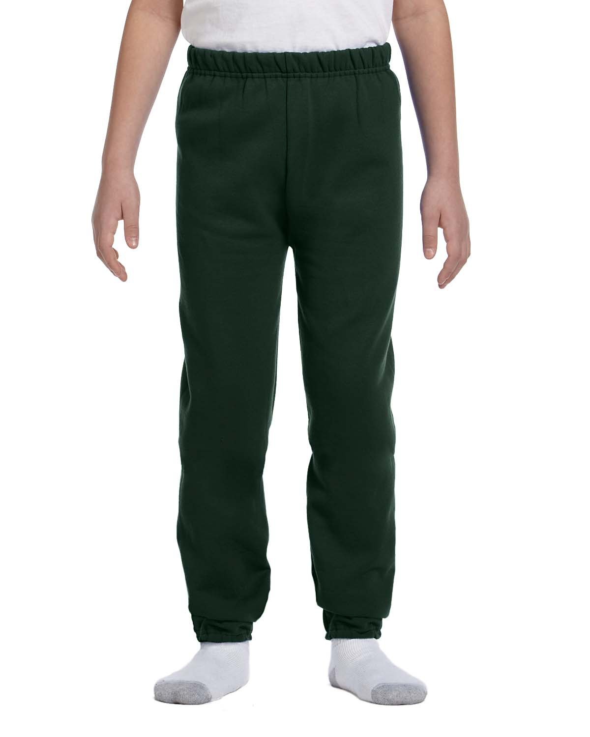 973B-Jerzees-FOREST GREEN-Jerzees-Pants-1