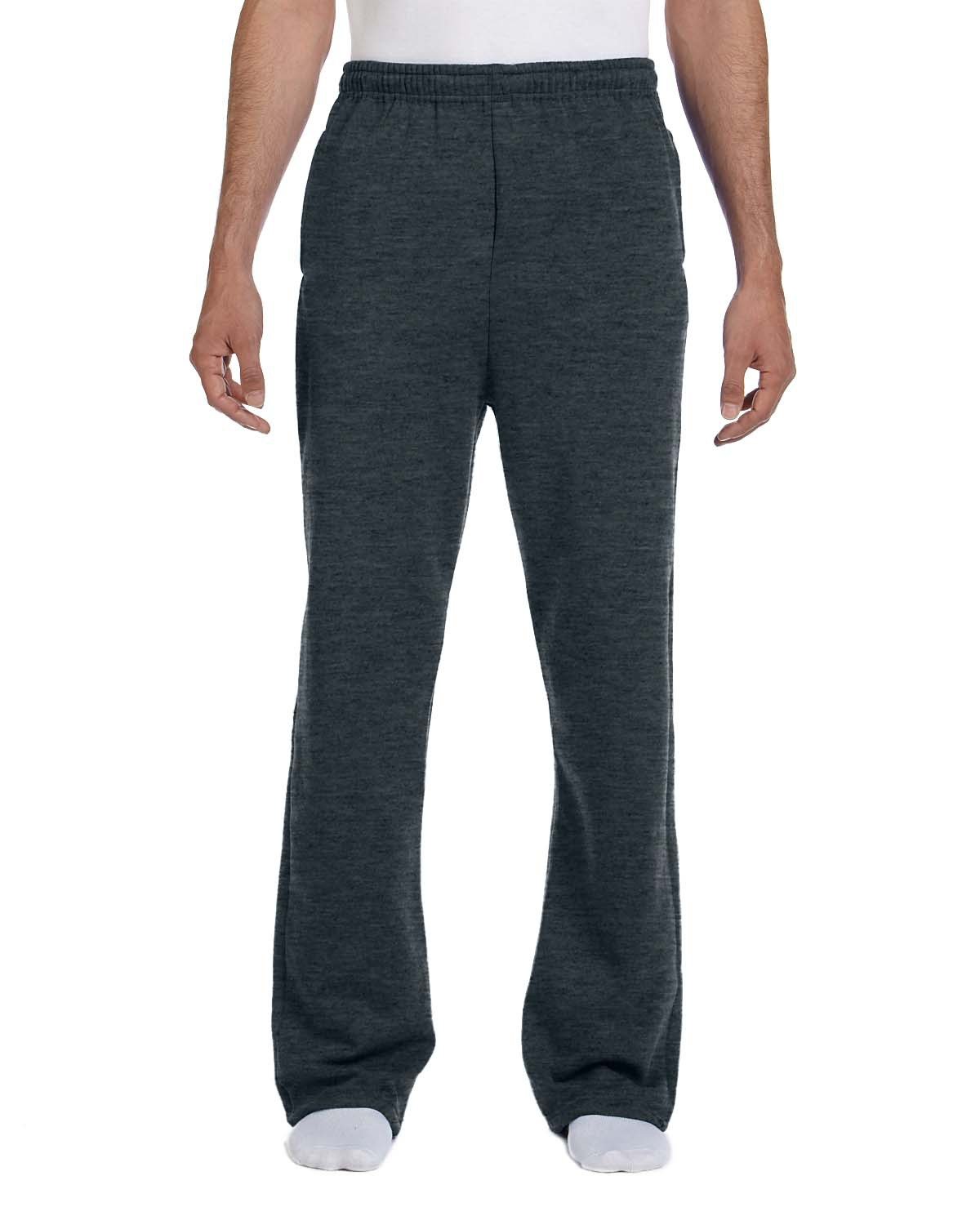 974MP-Jerzees-BLACK HEATHER-Jerzees-Pants-1