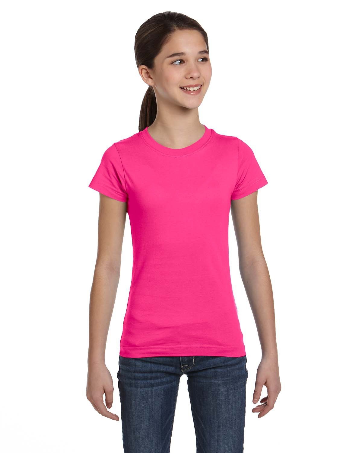 2616-LAT-HOT PINK-LAT-T-Shirts-1