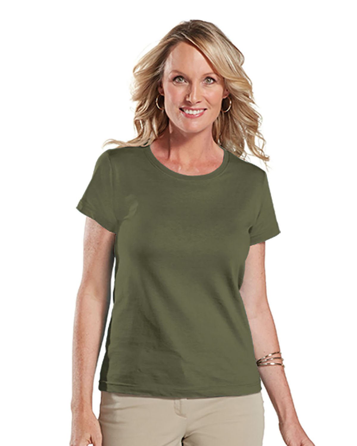 3516-LAT-MILITARY GREEN-LAT-T-Shirts-1