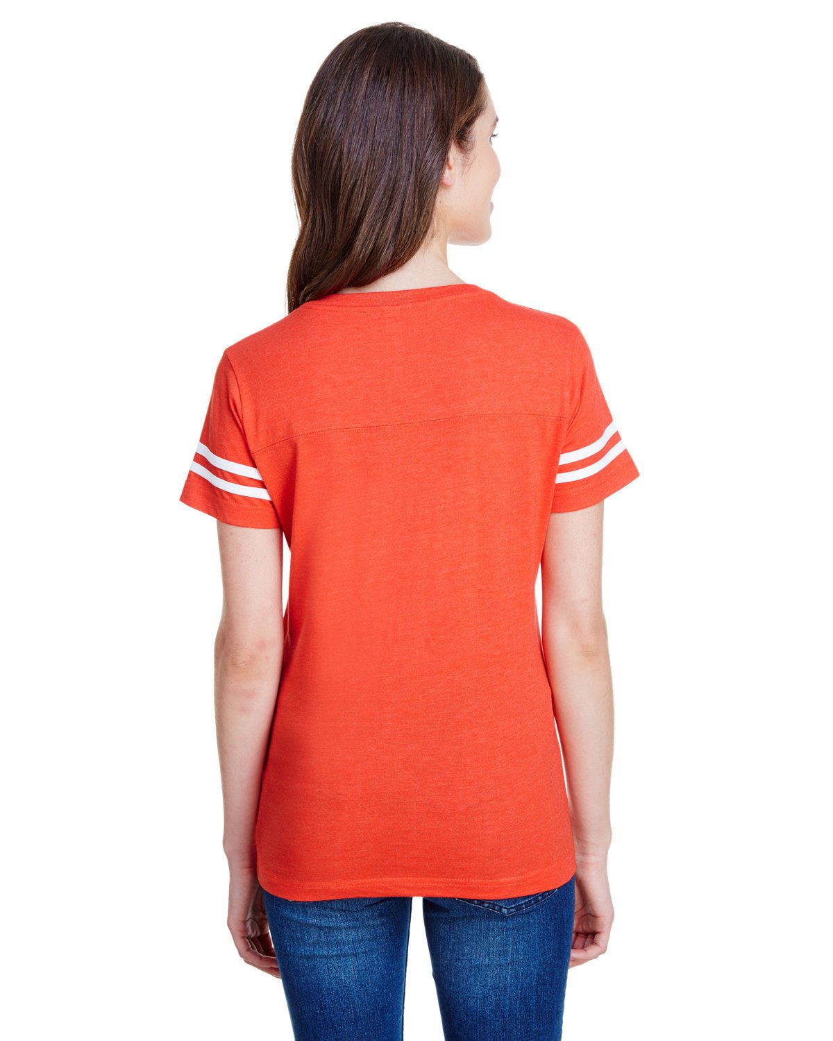 3537-LAT-VN ORANGE/ BD WH-LAT-T-Shirts-2