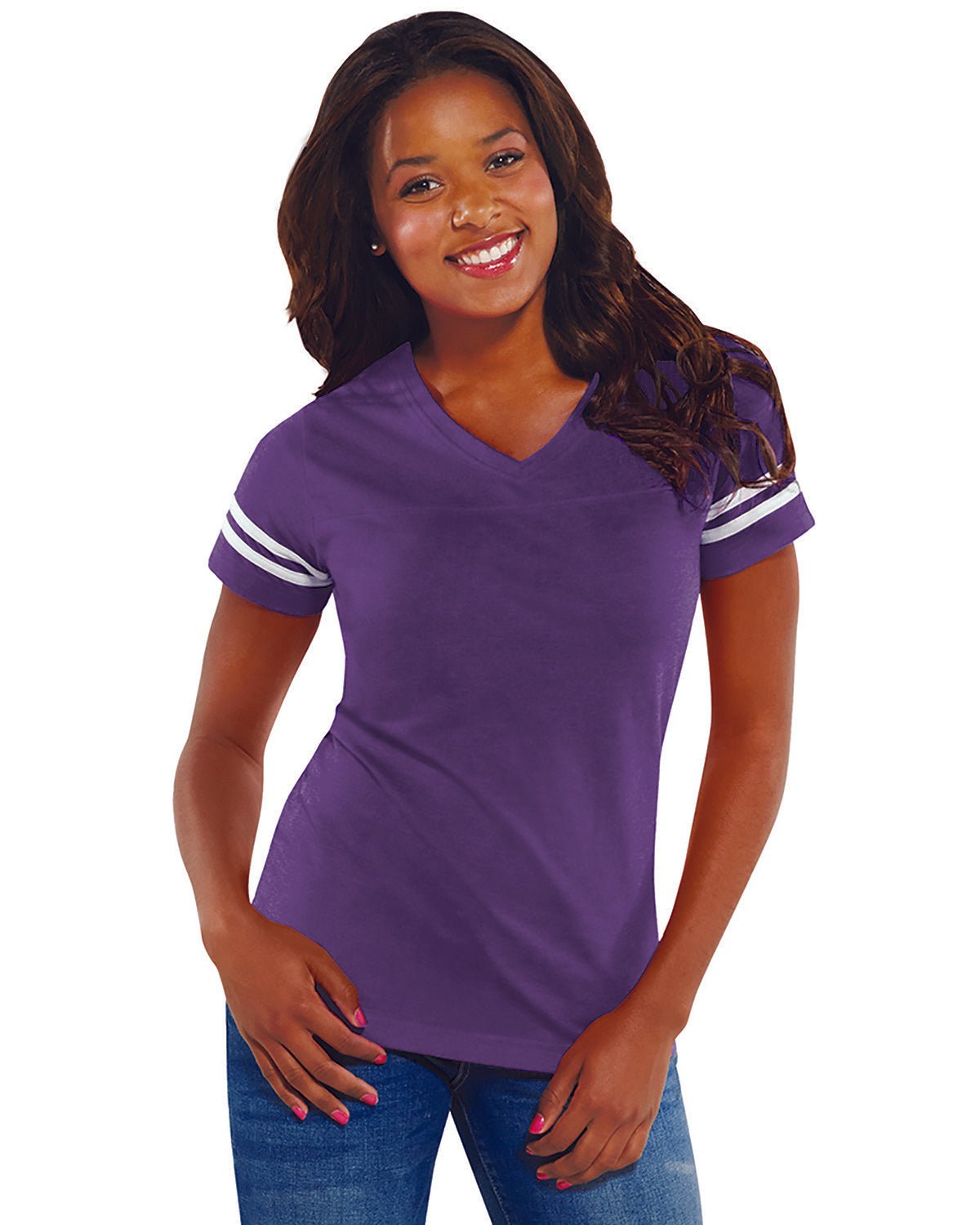 3537-LAT-VN PURP/ BLD WH-LAT-T-Shirts-1