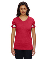 3537-LAT-VN RED/ BLD WHT-LAT-T-Shirts-1