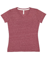 3591-LAT-BURGUNDY MELANGE-LAT-T-Shirts-1