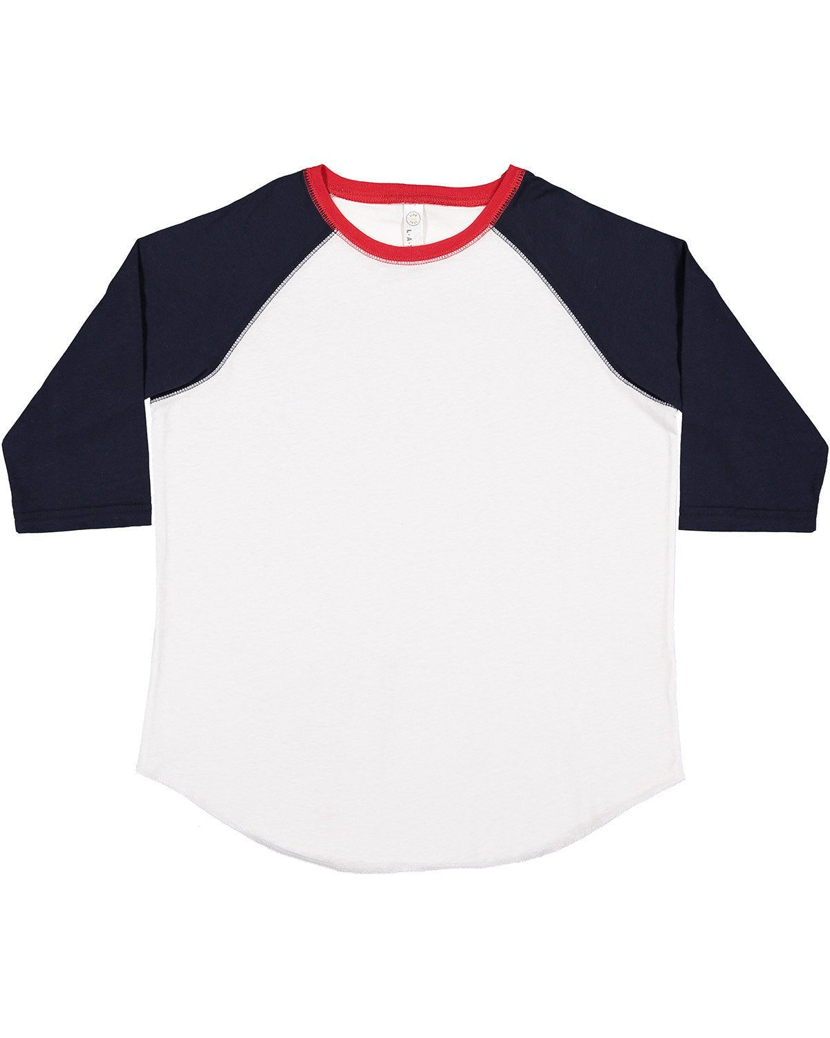 6130-LAT-WHITE/ NAVY/ RED-LAT-T-Shirts-1