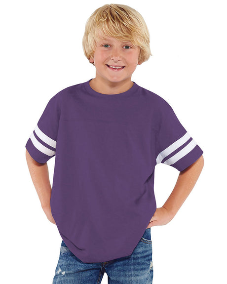 6137-LAT-VN PURP/ BLD WH-LAT-T-Shirts-1