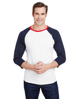 6930-LAT-WHITE/ NAVY/ RED-LAT-T-Shirts-1