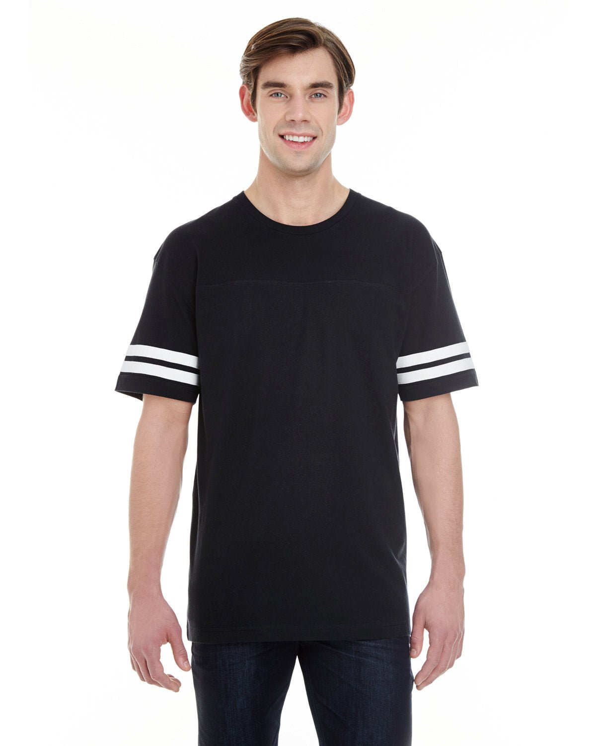 6937-LAT-BLACK/ WHITE-LAT-T-Shirts-1