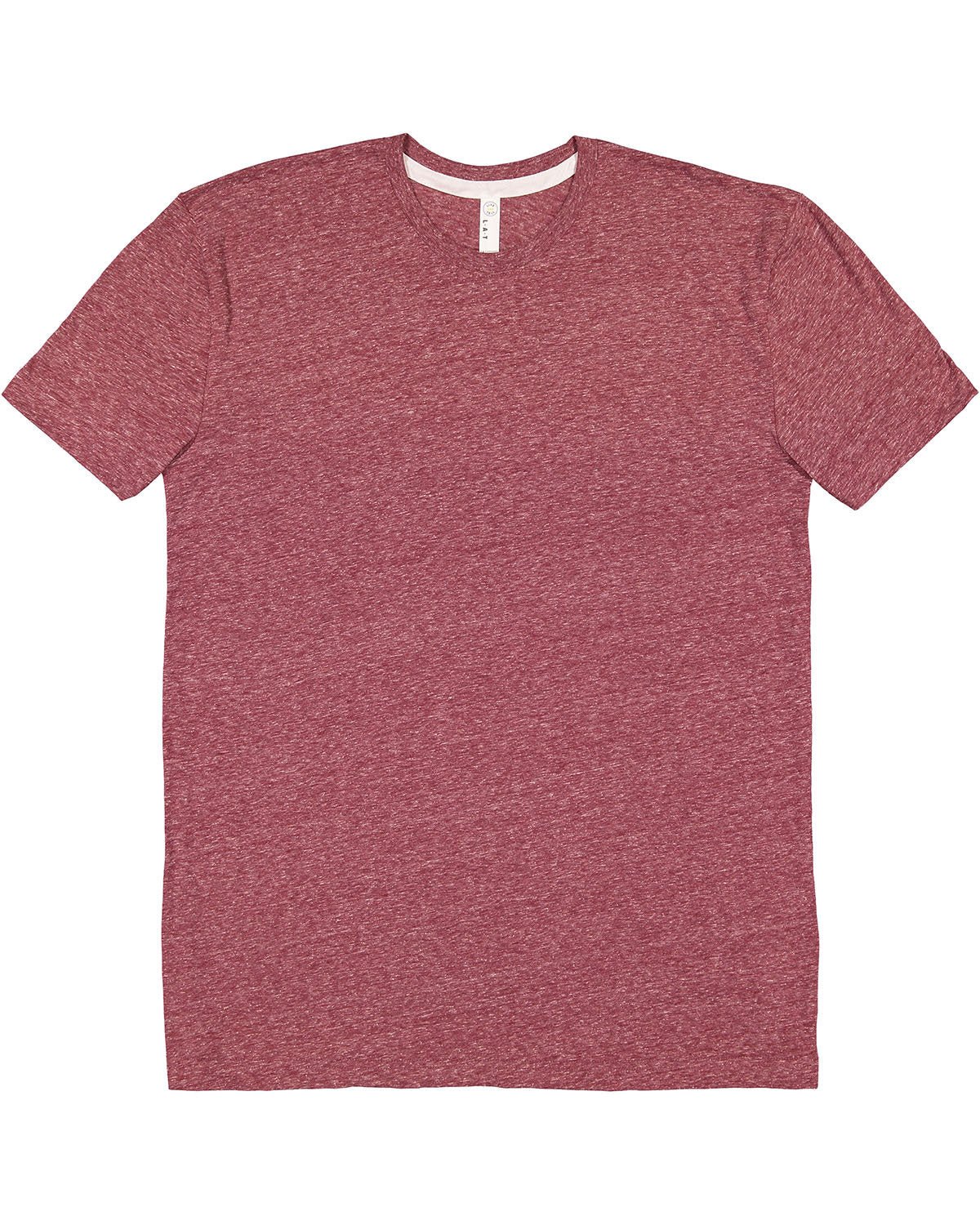 6991-LAT-BURGUNDY MELANGE-LAT-T-Shirts-1