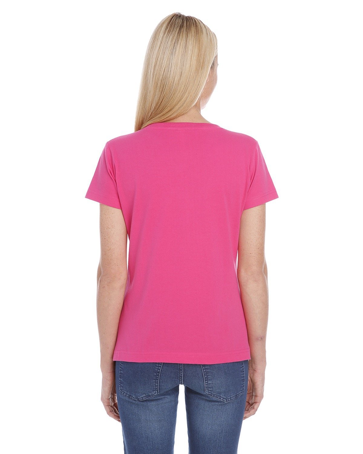 L-3587-LAT-HOT PINK-LAT-T-Shirts-2