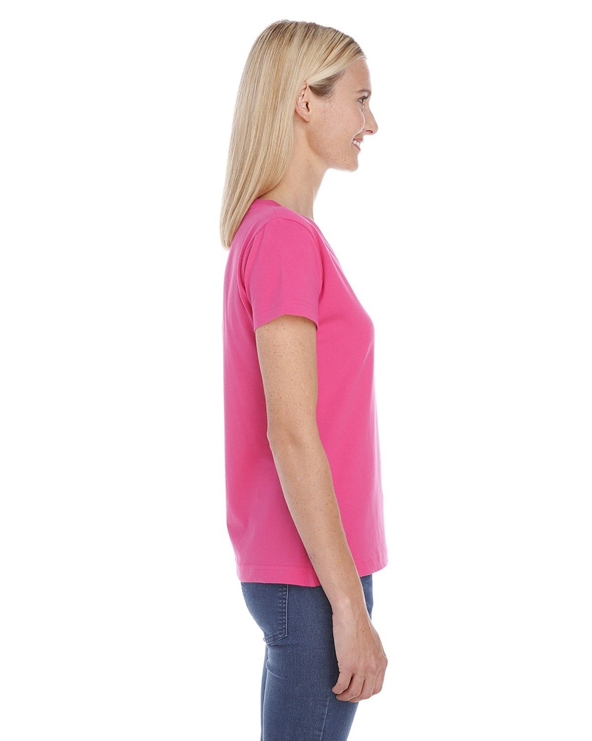 L-3587-LAT-HOT PINK-LAT-T-Shirts-3