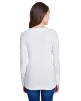 LA3538-LAT-BLEND WHT/ TITNM-LAT-T-Shirts-2