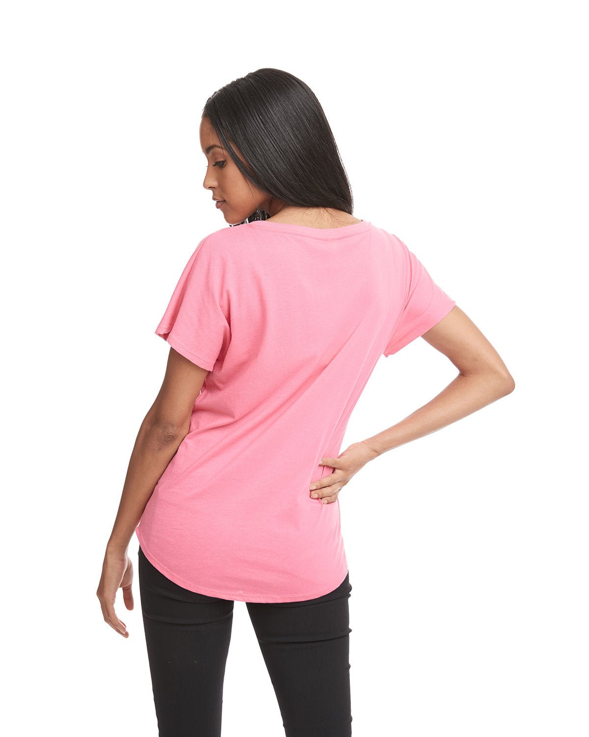 1560-Next Level Apparel-HOT PINK-Next Level Apparel-T-Shirts-2